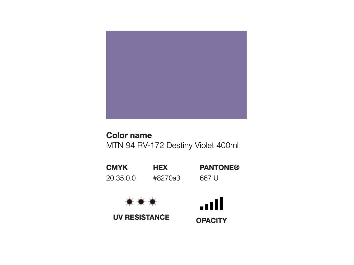 MONTANA 94 400ML RV-172 DESTINY VIOLET 2