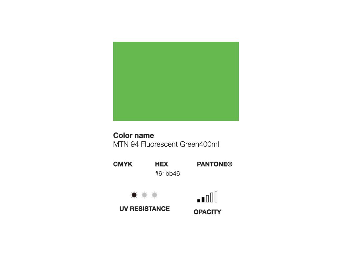 MONTANA 94 400ML FLUORESCENT GREEN 2