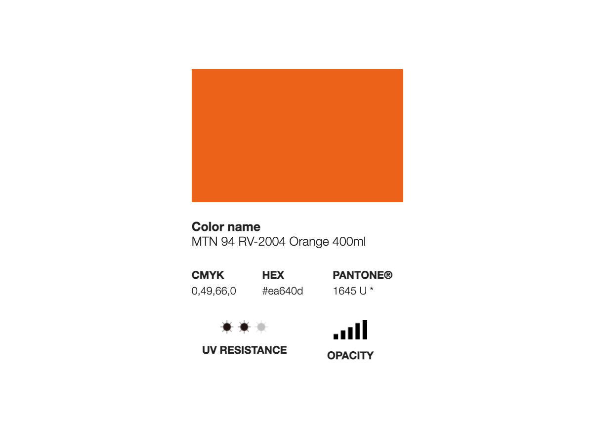 MONTANA 94 400ML RV-2004 ORANGE 2