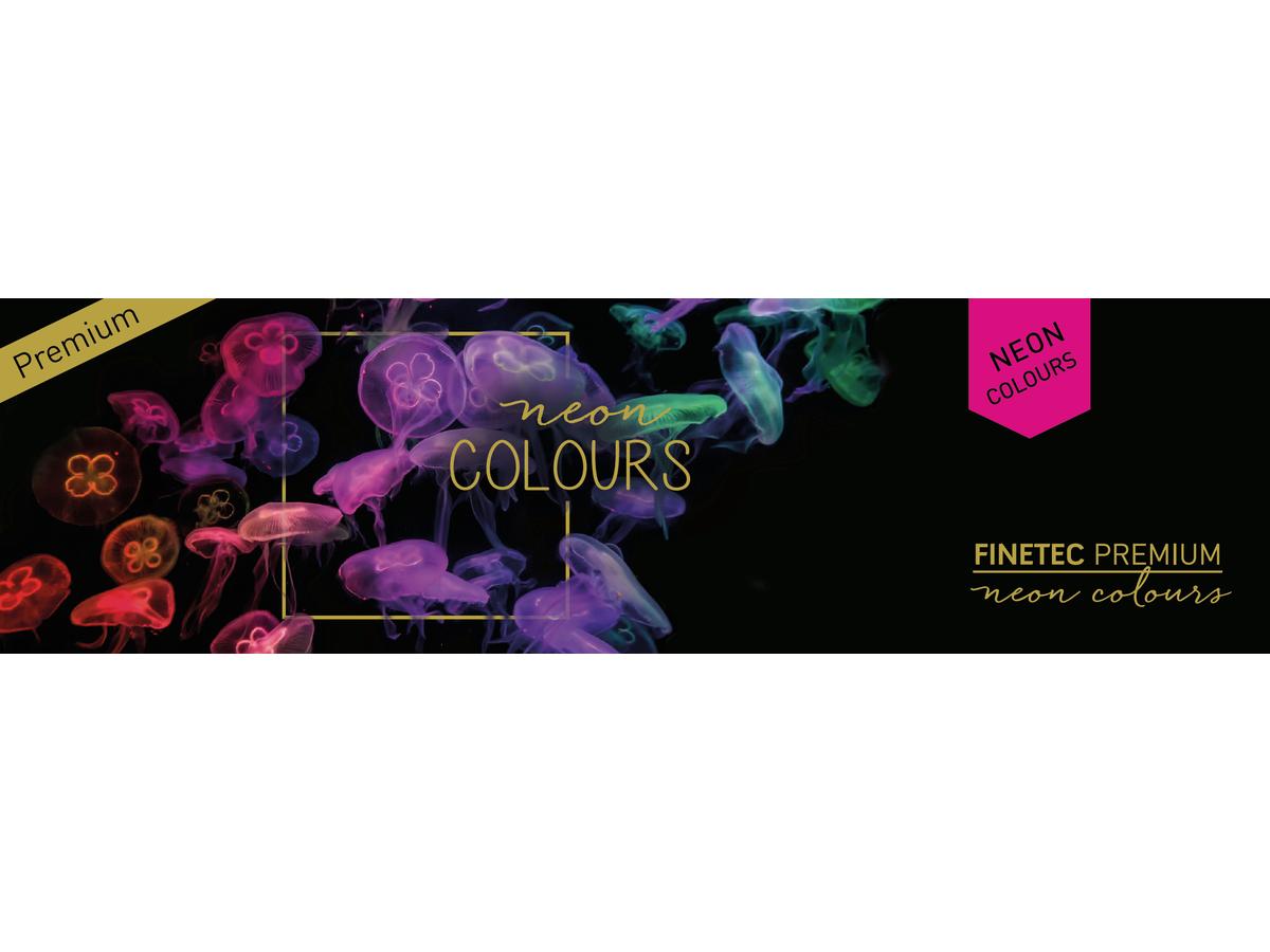 FINETEC WASSERFARBEN SET NEON 6X 3