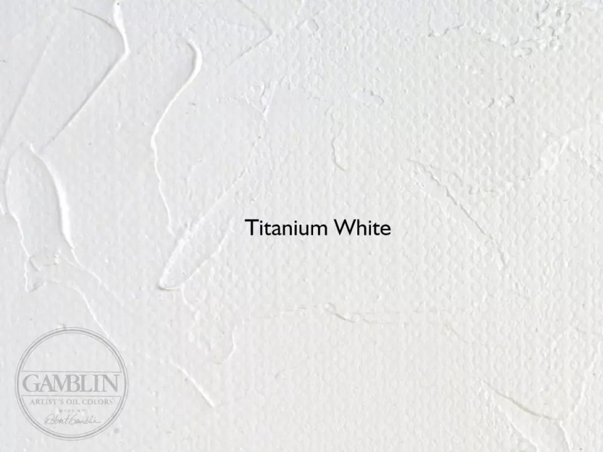 GAMBLIN RELIEF INK 175ML S1 R2810 TITANIUM WHITE 2