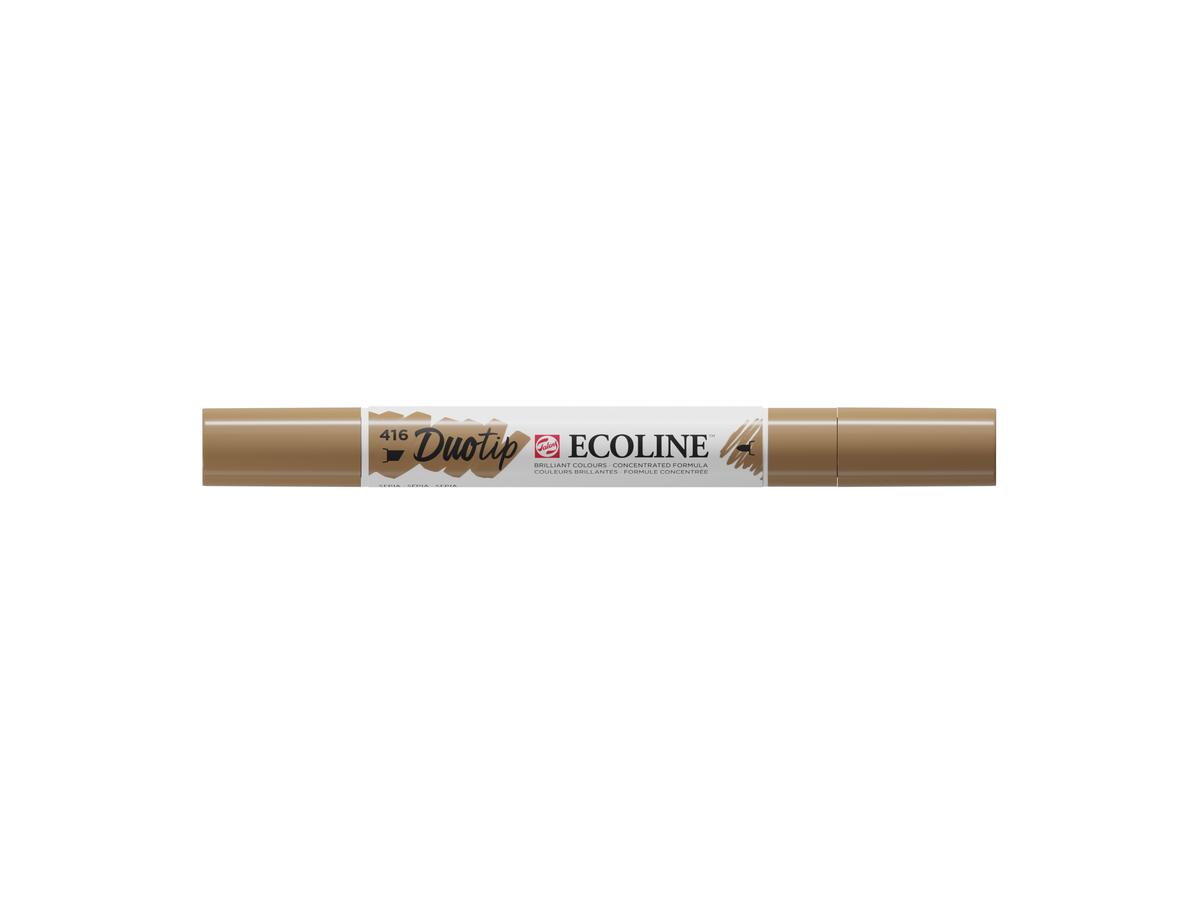 TALENS ECOLINE DUOTIP MARKER SEPIA 416 3