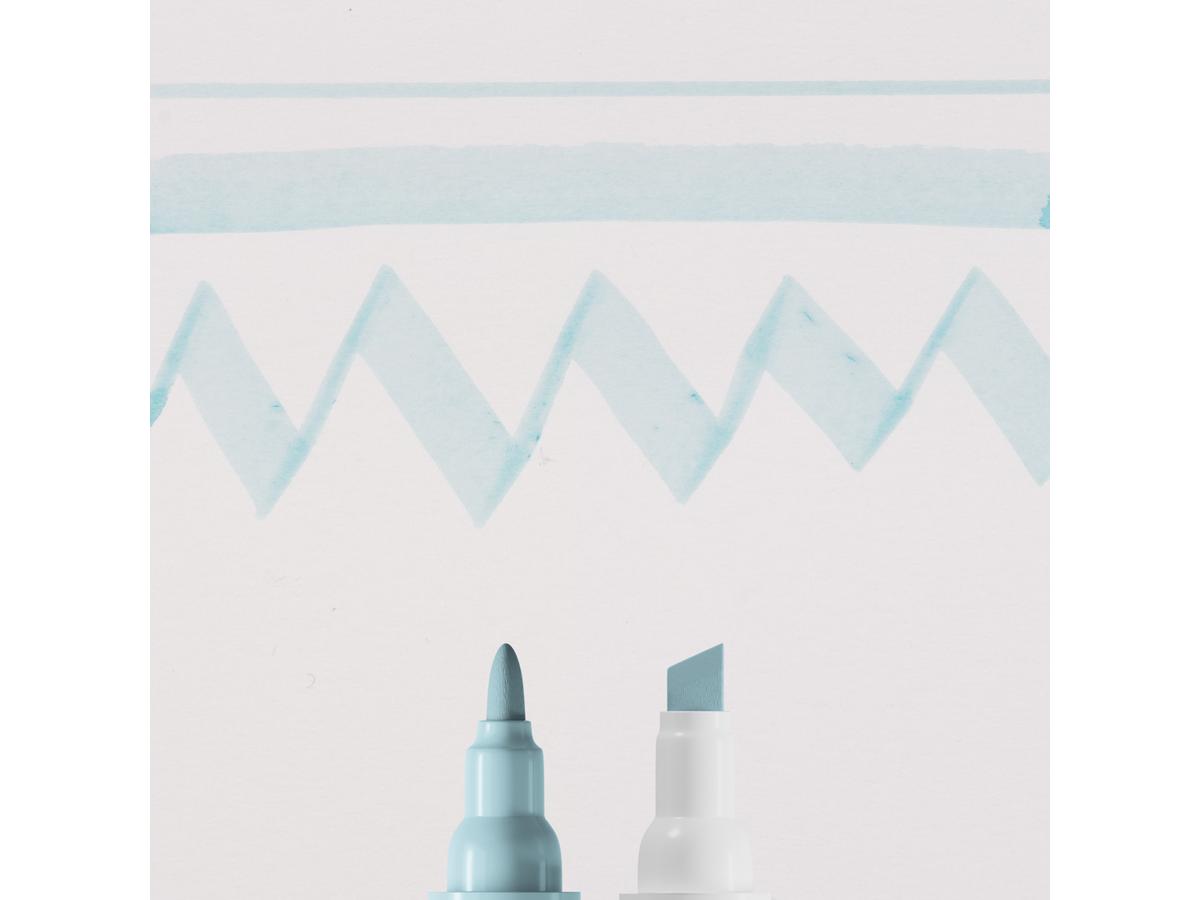 TALENS ECOLINE DUOTIP MARKER PASTELLBLAU 2