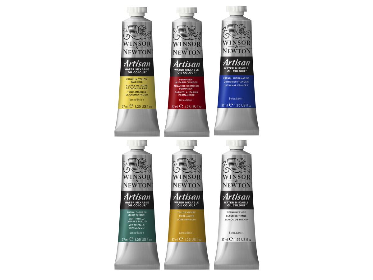 WINSOR & NEWTON ARTISAN BASIS SET 6 X 37 ML 2
