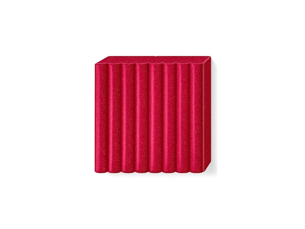 FIMO EFFECT MODELLIERMASSE 57 GRAMM METALLIC ROBIN ROT 2