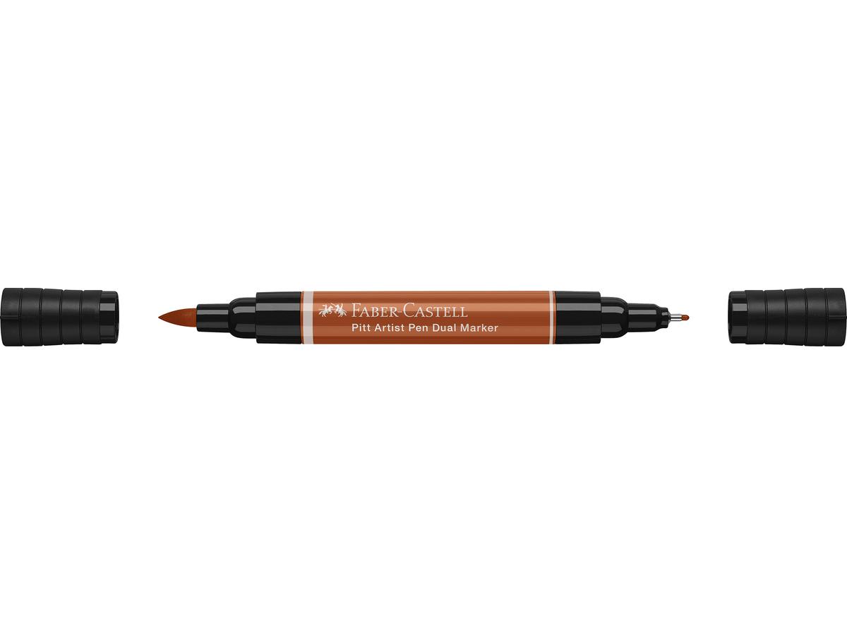 FABER-CASTELL PITT ARTIST PEN DUAL MARKER 188 BLUTROT 2