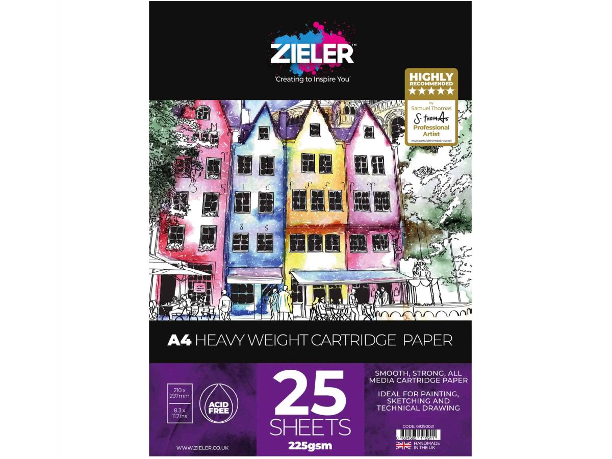 ZIELER AQUARELL- UND BLEISTIFT STARTERSET 6