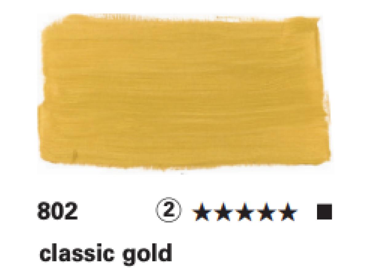 SCHMINCKE NORMA BLUE 35ML S2 802 KLASSIKGOLD 2