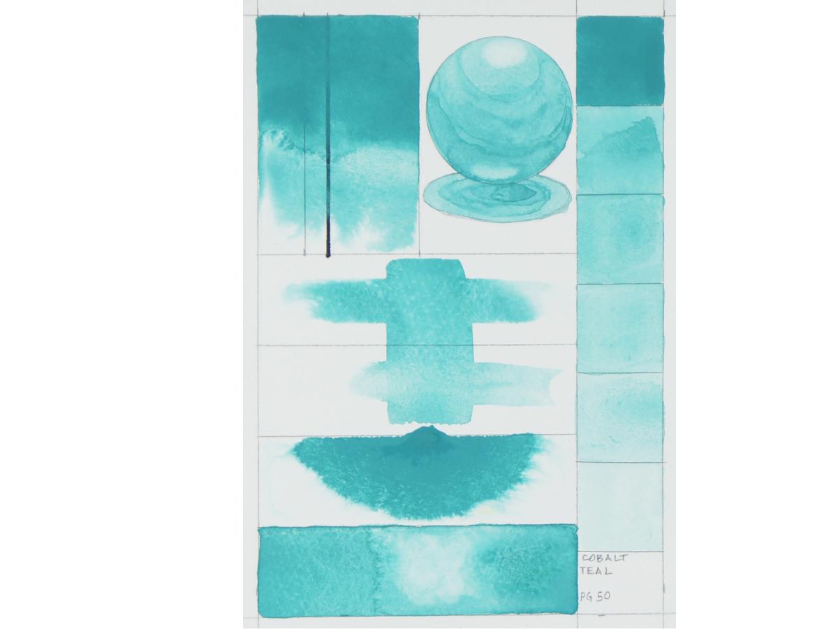 GOLDEN QOR WATERCOLOR 11ML SERIE 4 COBALT TEAL 360 2
