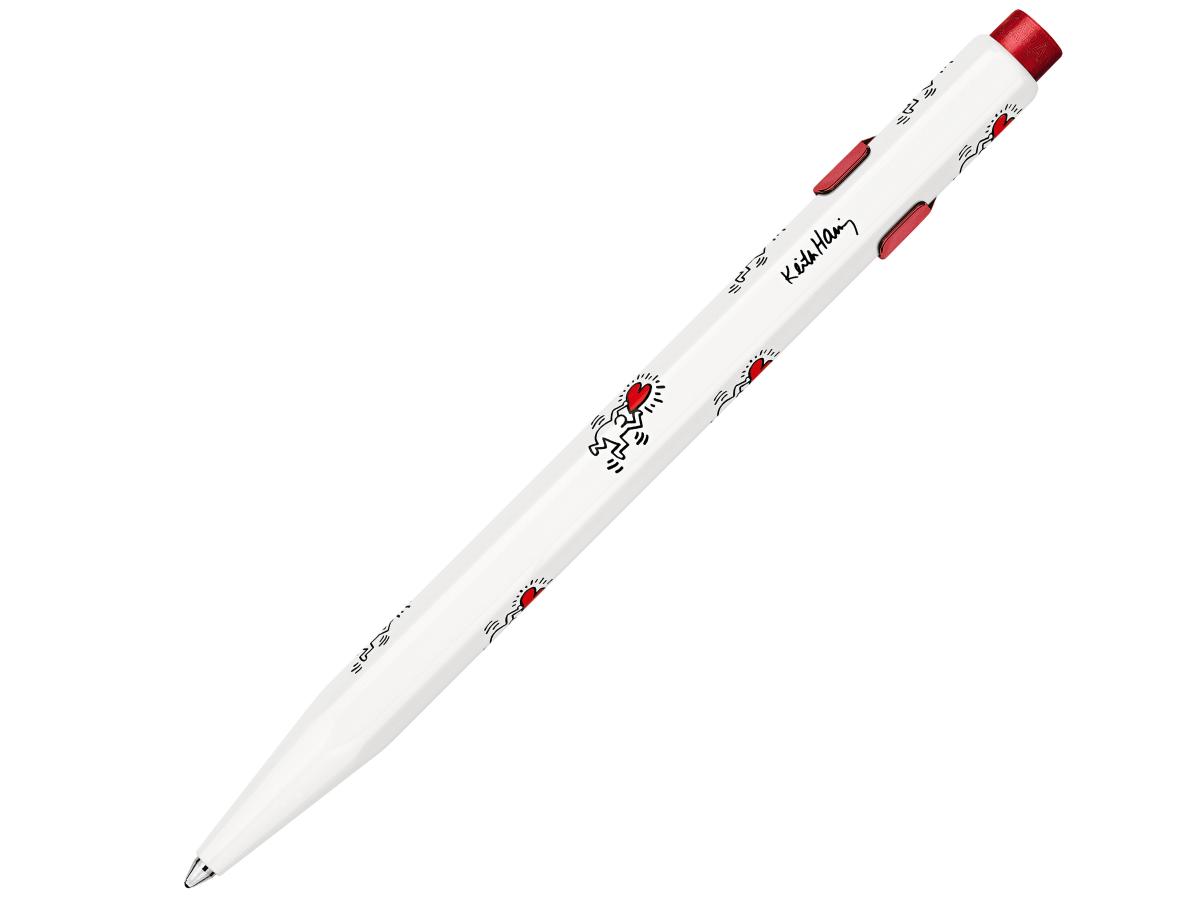 CARAN D'ACHE KEITH HARING BALL PEN WEISS 4
