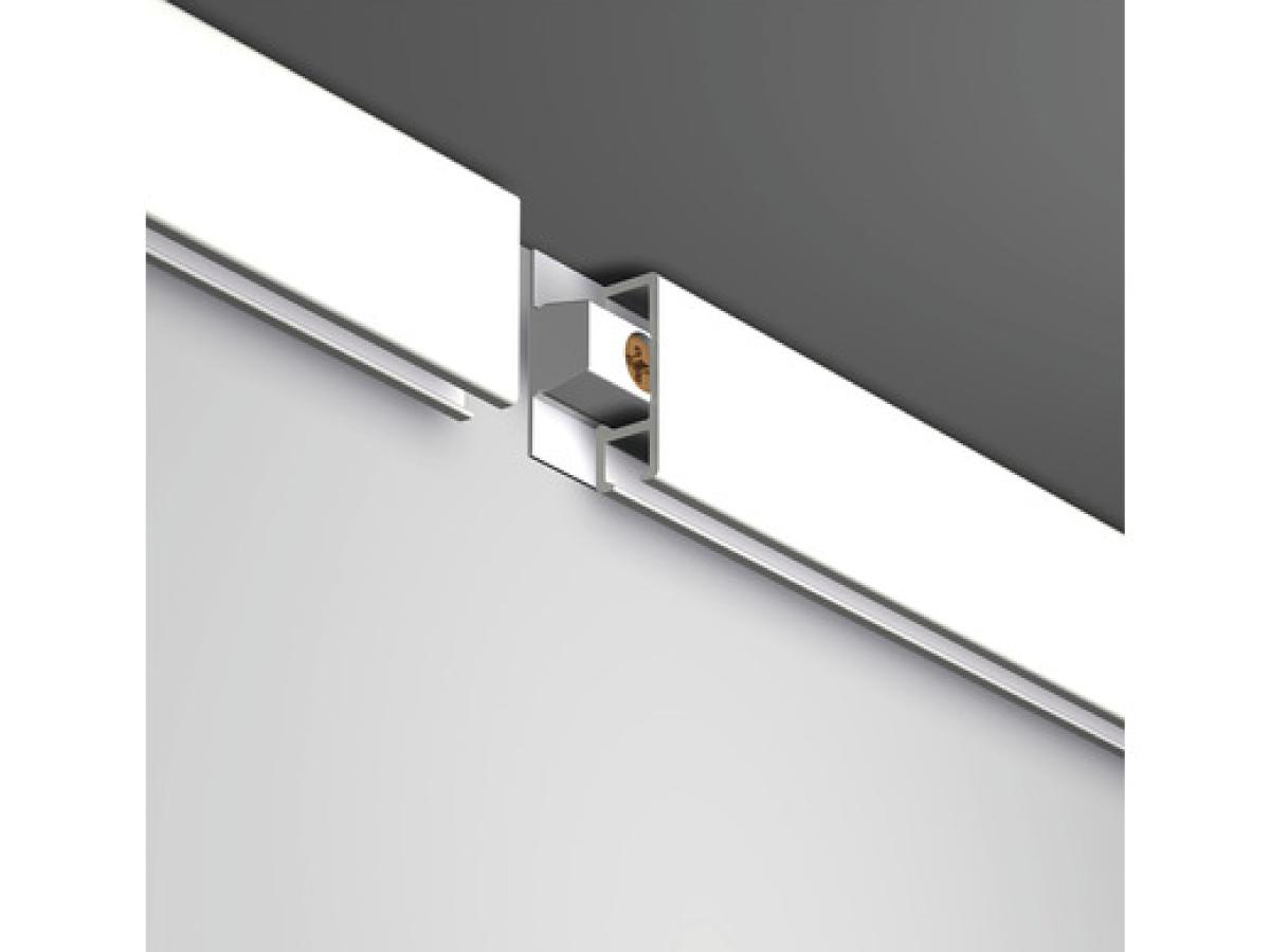 ARTI TEQ KOMPLETTPAKET 200CM KLICK SCHIENE RAL9010 WEISS 4