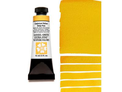 DANIEL SMITH WATERCOLOUR 15ML 221 S3 CADMIUM YELLOW DEEP HUE 2