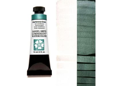 DANIEL SMITH S1 LUMINESCENT 15ML 004 INTERFERENCE GREEN 2
