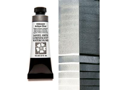 DANIEL SMITH S1 LUMINESCENT 15ML 011 IRIDESCENT ANTIQUE SLVR 2