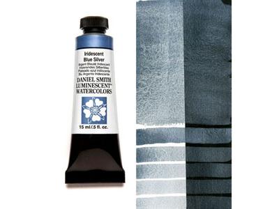 DANIEL SMITH S1 LUMINESCENT 15ML 014 IRIDESCENT BLUE-SILVER 2