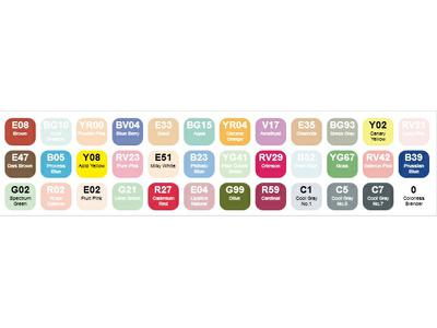 COPIC CIAO 36-ER MARKERSET B 2