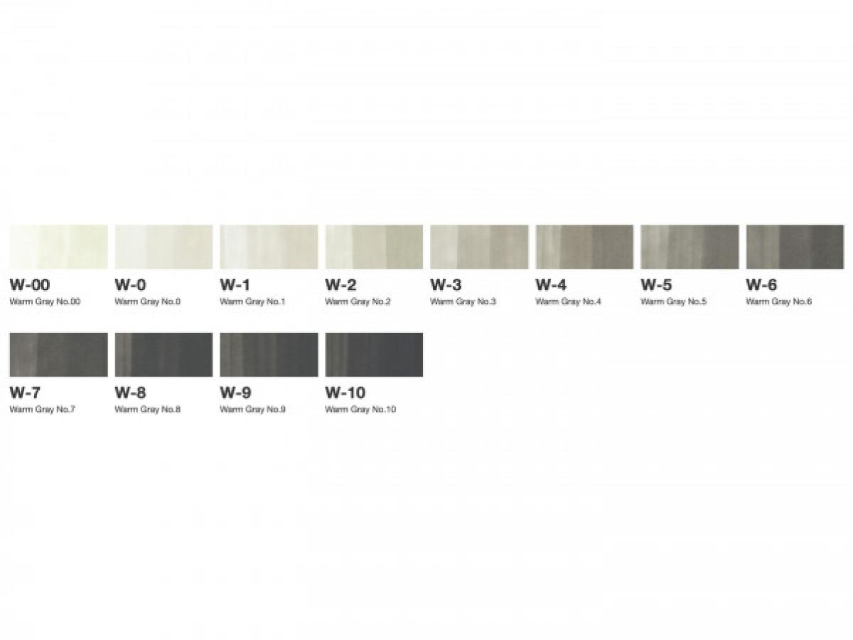 COPIC SKETCH MARKERSET 12-ER WARM GREY 2