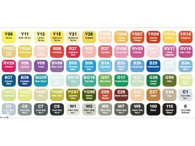 COPIC CLASSIC MARKERSET A 72X 2