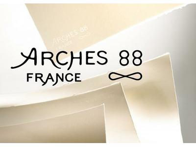 ARCHES 88 TIEFDRUCKPAPIER BLATT 56X76CM 300GRAMM 100% BAUMWOLLE 2