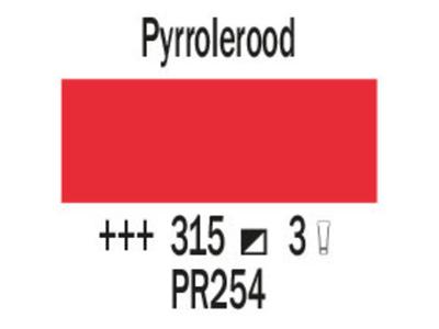 COBRA ARTIST WASSERVERMALBARE ÖLFARBE 40ML 315 PYRROLROT 2