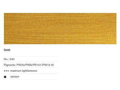 LASCAUX GOUACHE 330 500ML GOLD 2