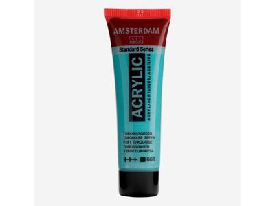 TALENS AMSTERDAM STANDARD 20ML 661 TÜRKISGRÜN 2