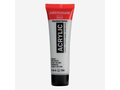 TALENS AMSTERDAM STANDARD 20ML 104 ZINKWEISS 2