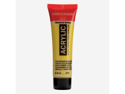 TALENS AMSTERDAM STANDARD 20ML 272 TRANSPARENT GELB MITTEL 2