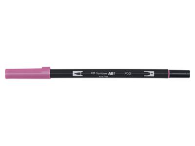 TOMBOW ABT DUAL BRUSH PEN 703 ROSAROT 4