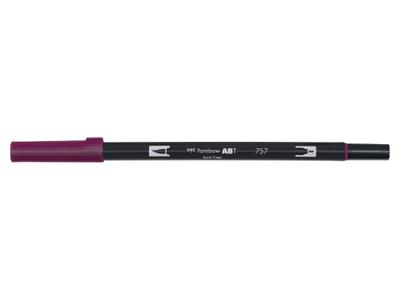TOMBOW ABT DUAL BRUSH PEN 757 WEINROT 4