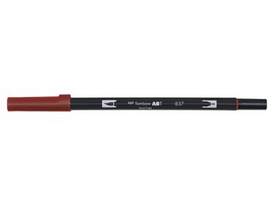 TOMBOW ABT DUAL BRUSH PEN 837 WEINROT 4
