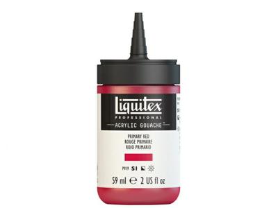 LIQUITEX ACRYLIC GOUACHE 59ML S1 415 PRIMÄRROT 3