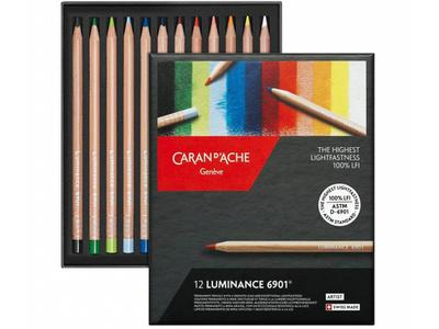 CARAN D'ACHE LUMINANCE BUNTSTIFTE 12STÜCK 2