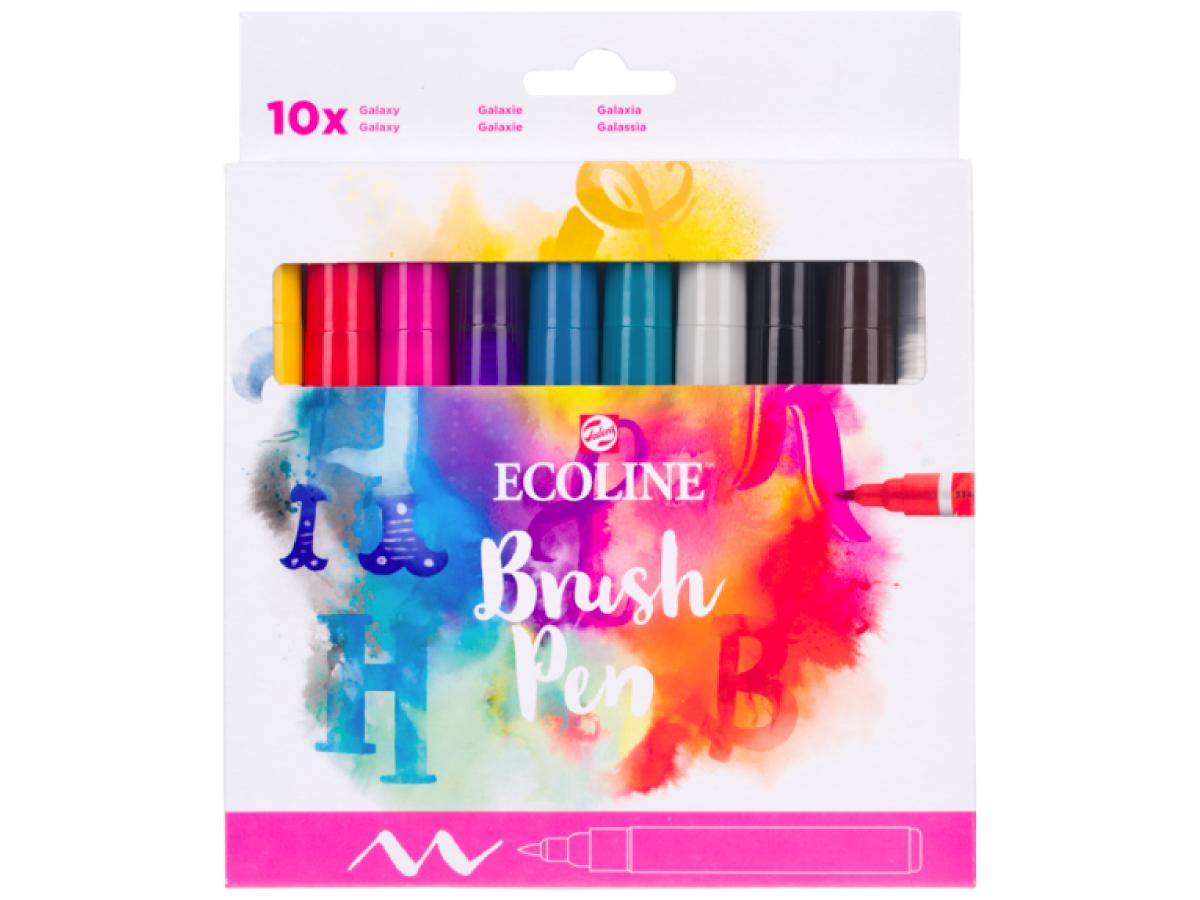 TALENS ECOLINE BRUSH PEN MARKER SET 10X HANDLETTERING 3