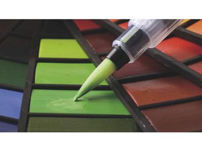 AQUARELLFARBENSET 25 FARBEN INKLUSIVE WASSERPINSEL 2