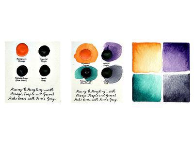 DANIEL SMITH WATERCOLOUR DOT CARD CONFETTI 3
