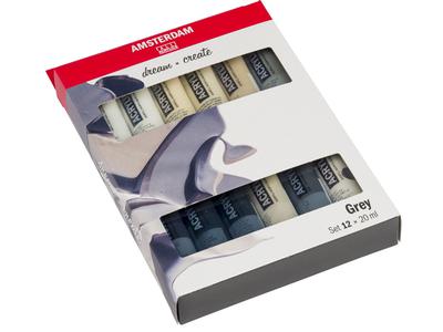 TALENS AMSTERDAM ACRYLSET 12 X 20ML 2