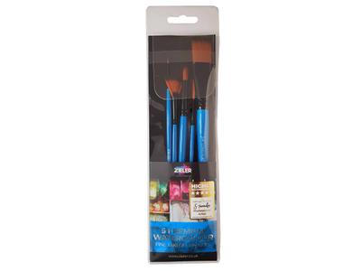 ZIELER AQUARELLPINSEL SET 5X 2