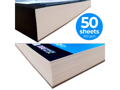 ZIELER AQUARELLPAPIER A4 300GRAMM BLOCK 50BLATT 2