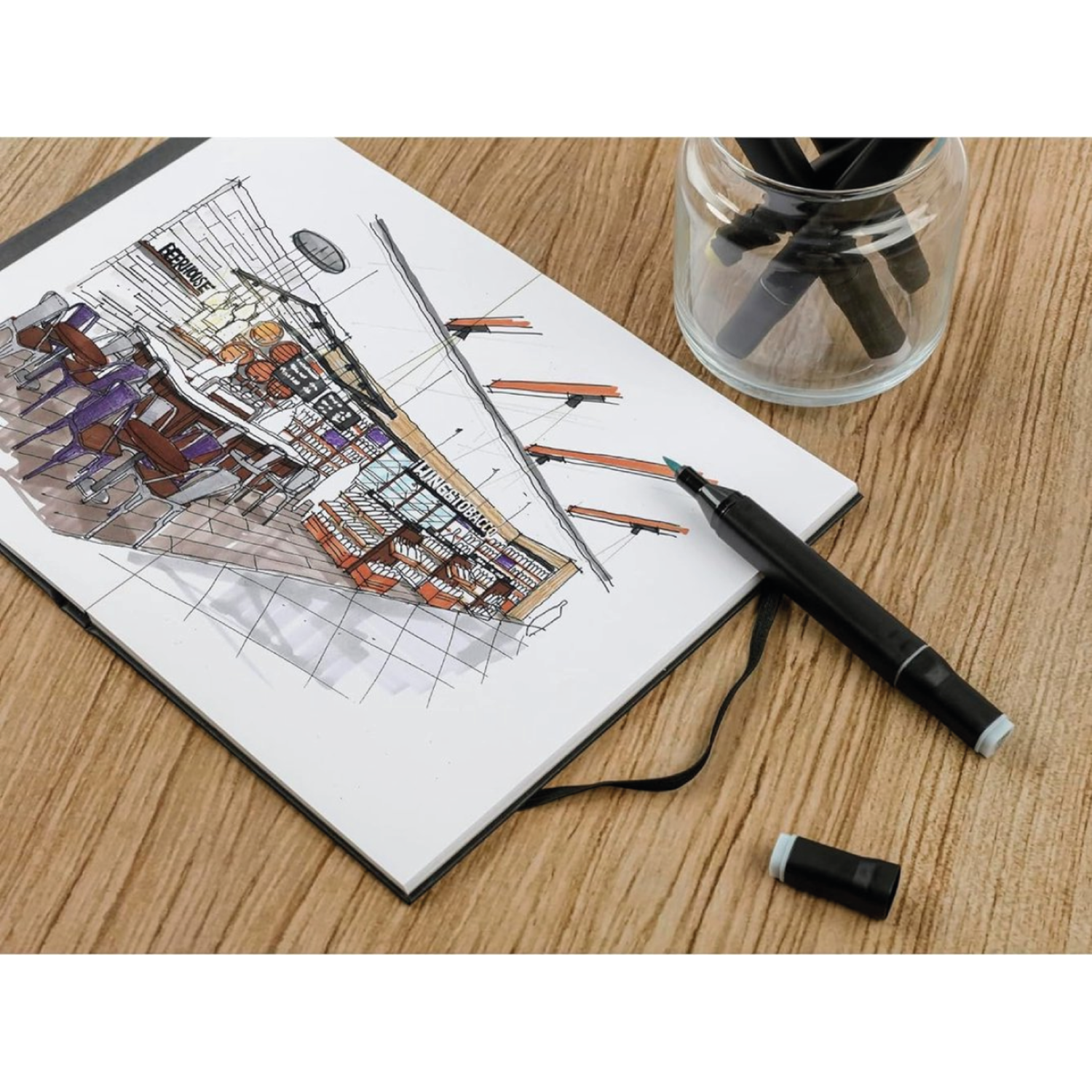 CLAIREFONTAINE LAYOUT BLOCK A5 220G/M² 25 BLATT 4