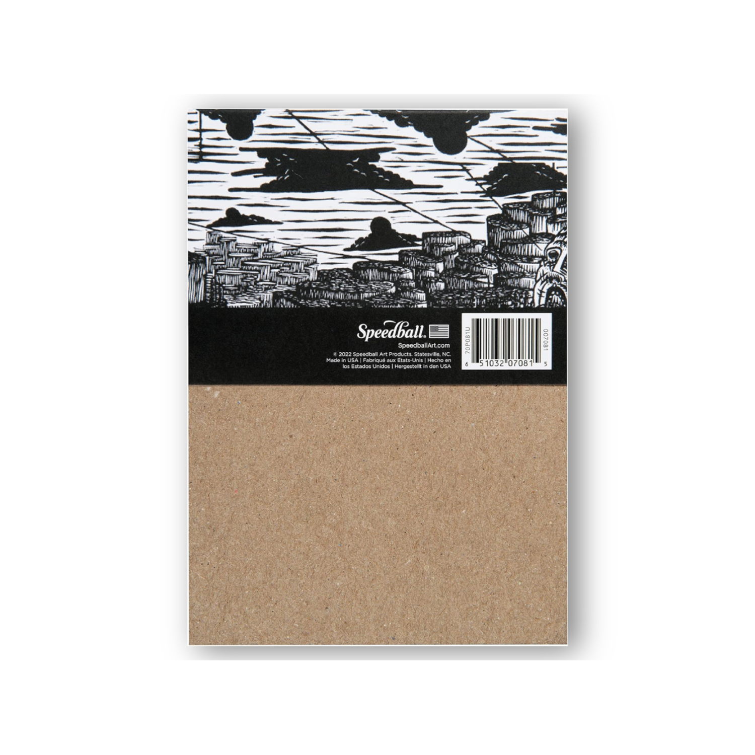 SPEEDBALL PRINTMAKING PAPER PAD 12,70X17,78 CM 245 GRAM 20 VEL BLOK 2