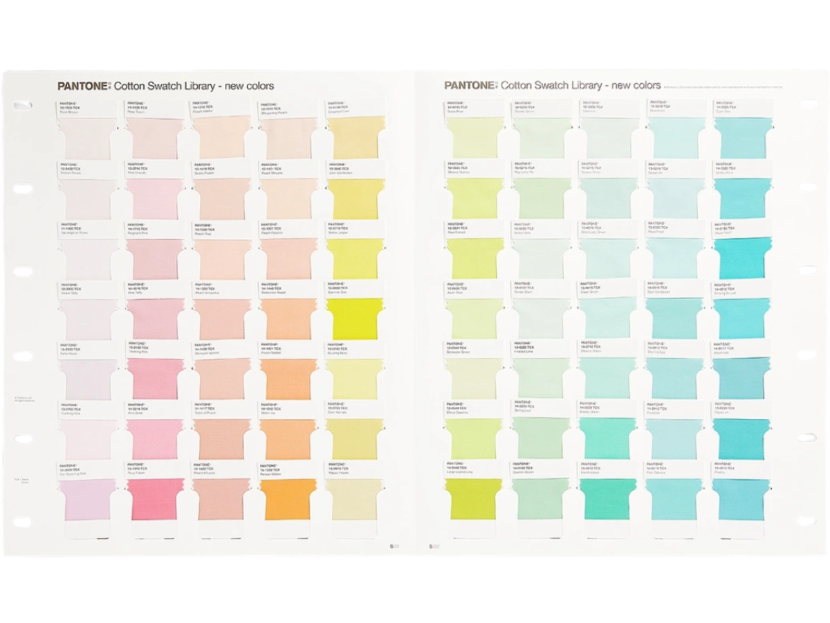 PANTONE FASHION & HOME COTTON LIBRARY FHIC100C 4
