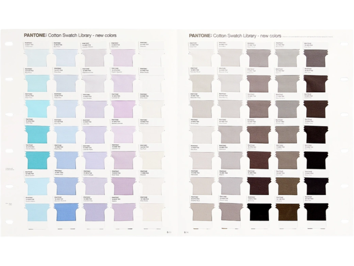 PANTONE FASHION & HOME COTTON LIBRARY FHIC100C 5
