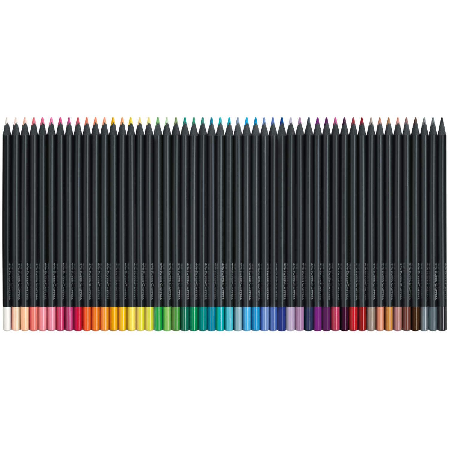 FABER-CASTELL BLACK EDITION KLEURPOTLODENSET 50X 3
