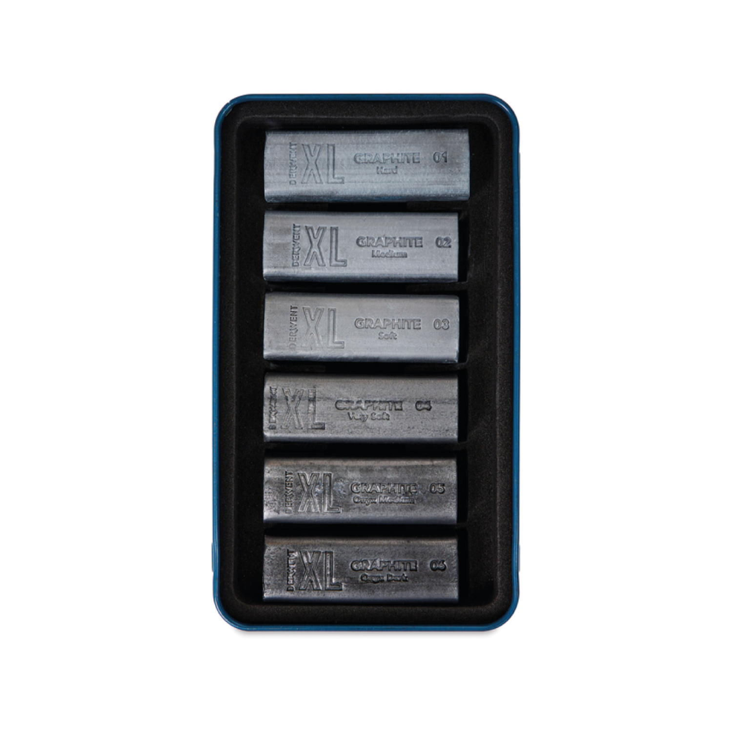 DERWENT XL GRAPHITE BLOCK SET 6X 2