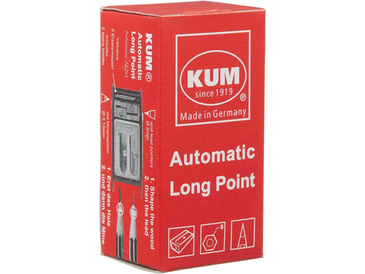 KUM AUTOMATIC LONG-POINT BLEISTIFTSPITZER 4