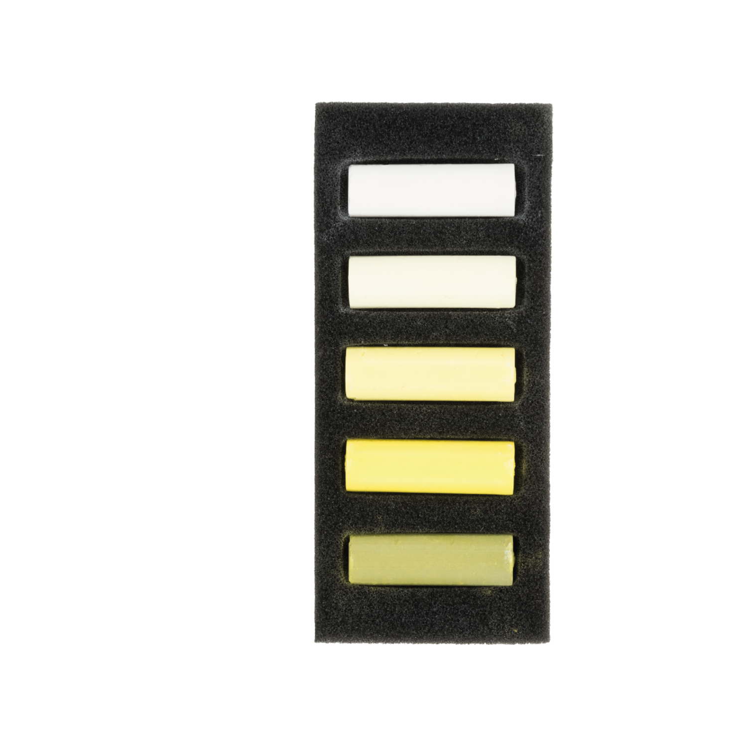 REMBRANDT SOFTPASTEL SET COOL YELLOWS HALBE KREIDEN 5X 2
