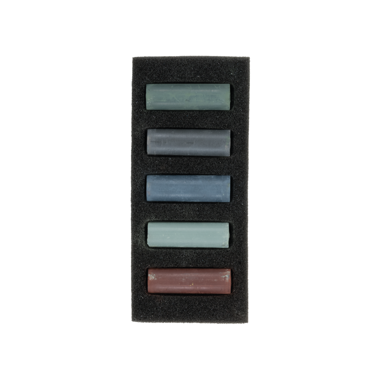 REMBRANDT SOFTPASTEL SET STORM GREYS HALBE KREIDEN 5X 2