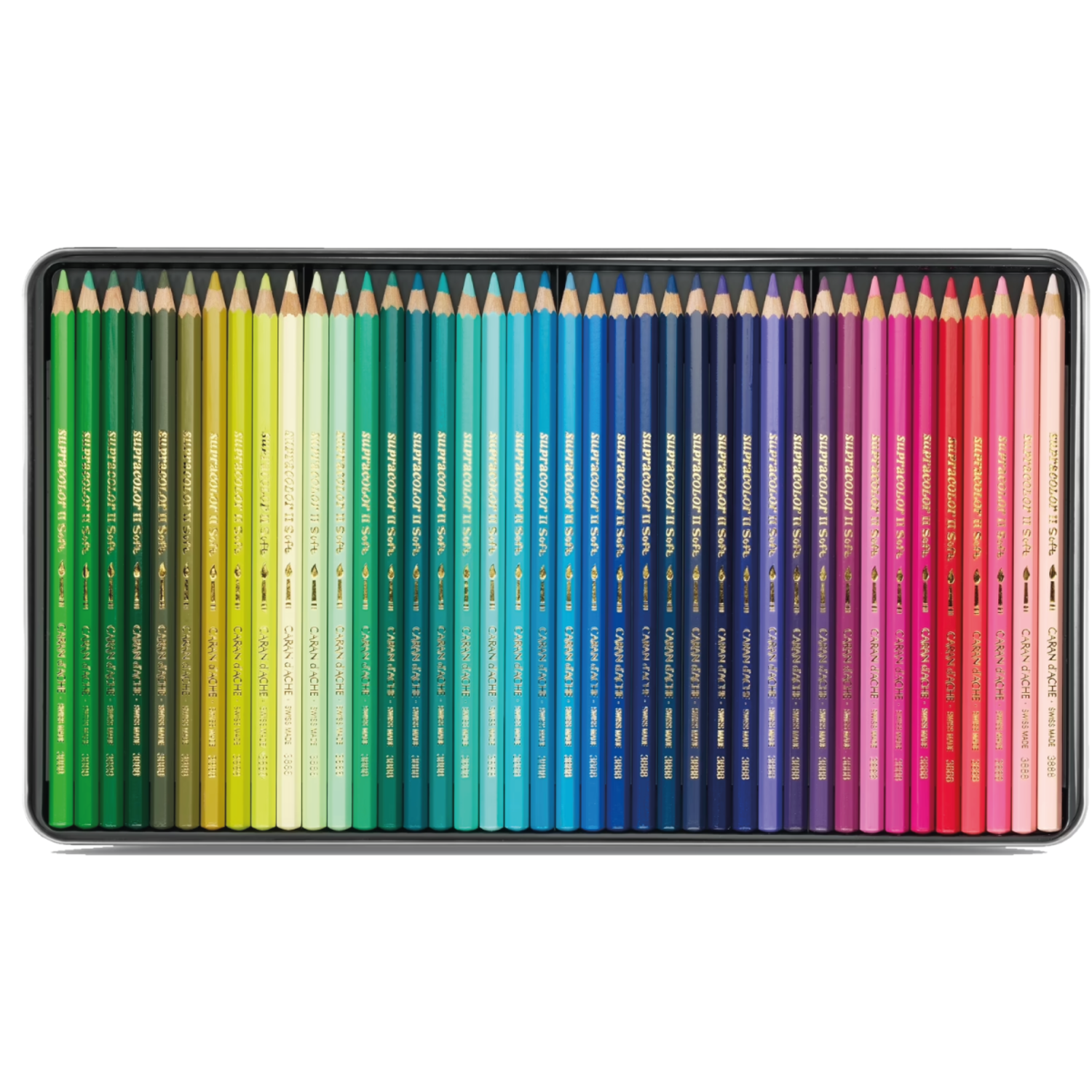 CARAN D'ACHE SUPRACOLOR AQUARELLSTIFTE 80 STÜCK 4