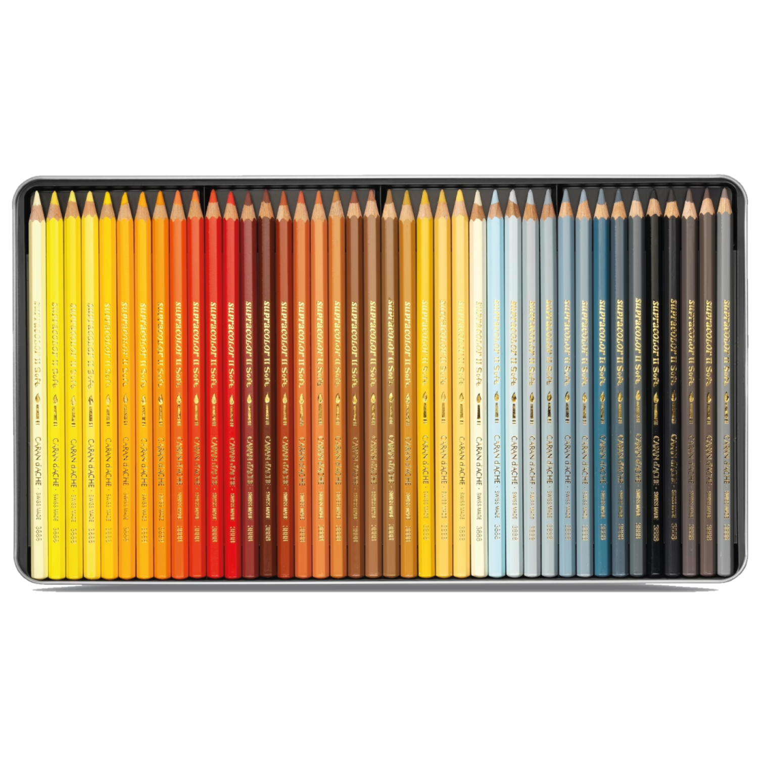 CARAN D'ACHE SUPRACOLOR AQUARELLSTIFTE 120 STÜCK 5